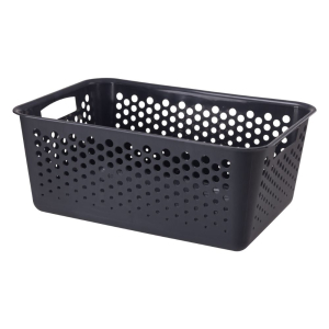 Koszyk RING 44x30cm antracyt